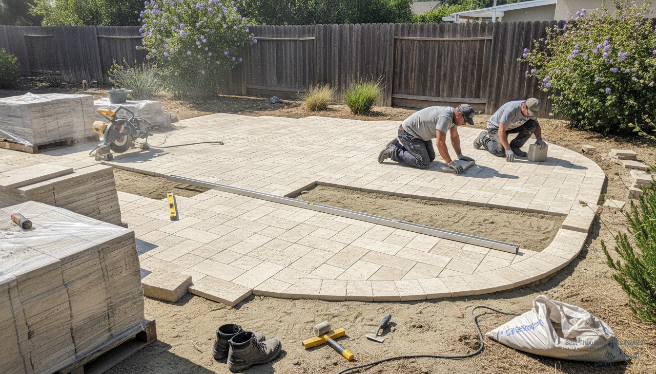 Paver Patio Installation